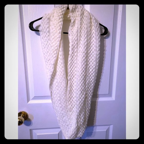Cream Infinity Scarf - Picture 1 of 1